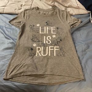 Life if ruff Disney tee